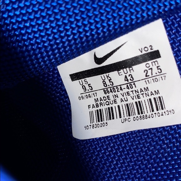 !!!!!sold!SF air force 1 “game royal” NWT size 9.5 - Picture 7 of 8